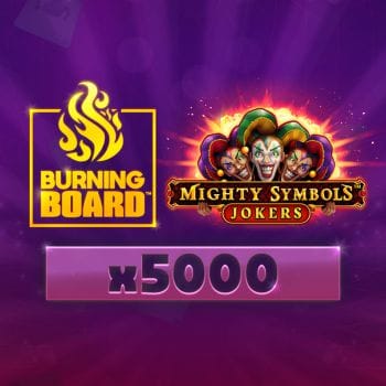 Mighty Symbols™_ Jokers Burning Board™ screenshot